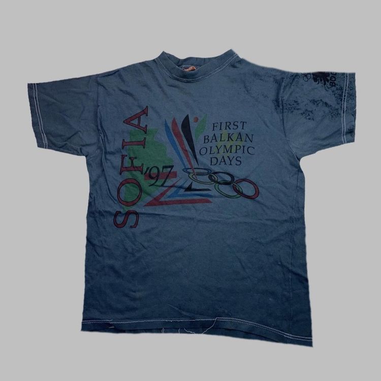Other Vintage tshirt ▪️colour blue black ▪️by unsure▪️ size  small product image