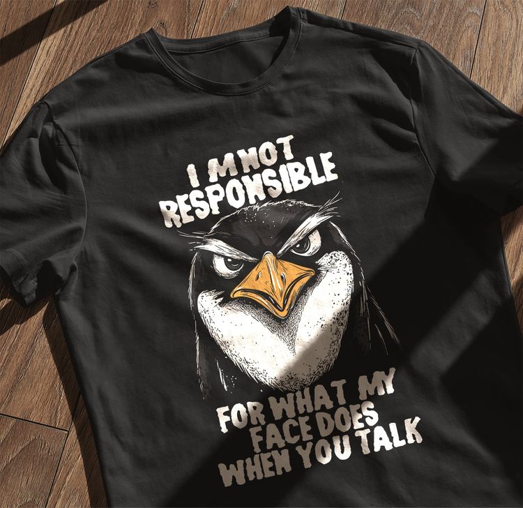 When you Talk 2 Penguin T-Shirt - 6