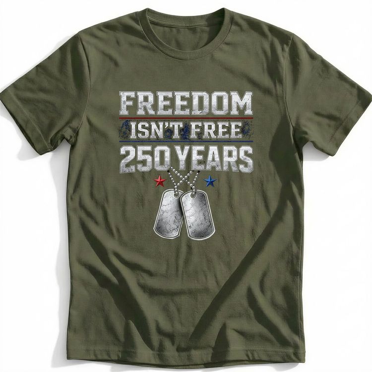 USA MILITARY 250 ISNT FREE T-Shirt 4
