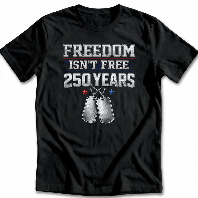 USA MILITARY 250 ISNT FREE T-Shirt 1