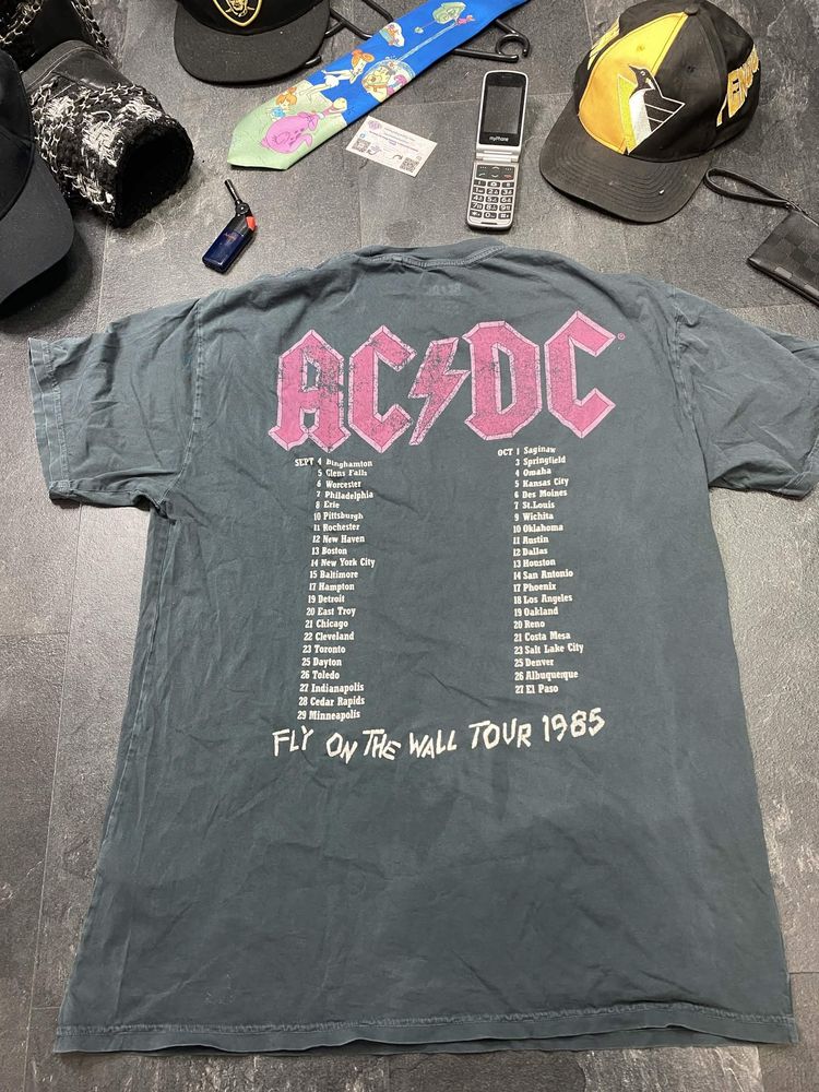 Ac/Dc Fly On The Wall Tour 1985 T-Shirt