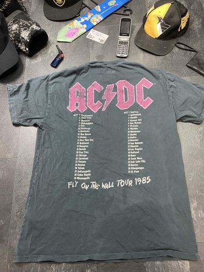 Ac/Dc Fly On The Wall Tour 1985 T-Shirt