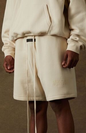 Fear of God Essentials Egg Shell Shorts image 1