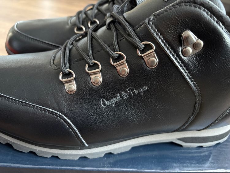 Original Penguin Black Boots image 4