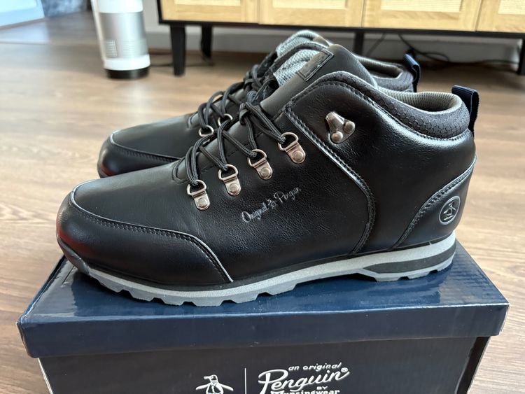 Original Penguin Black Boots image 6