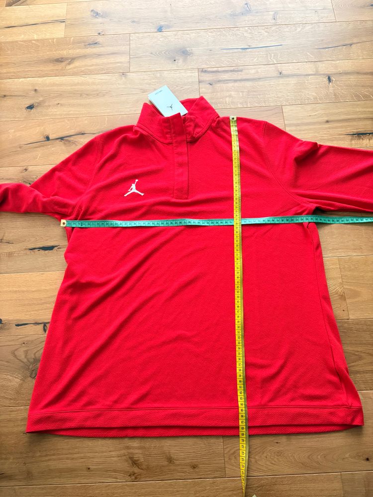 Jordan Women'S Red Half-Zip Pullover 7
