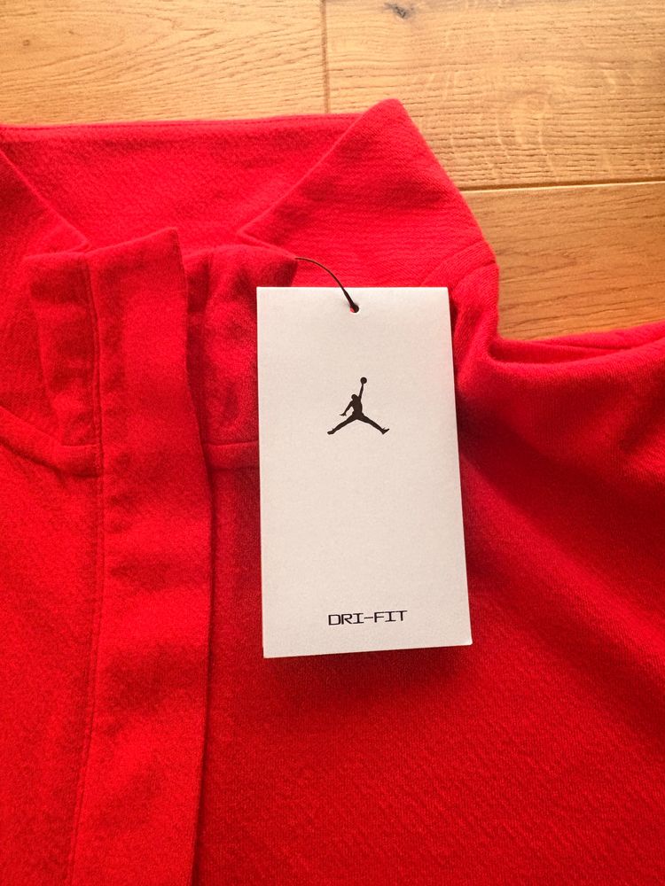 Jordan Women'S Red Half-Zip Pullover 6