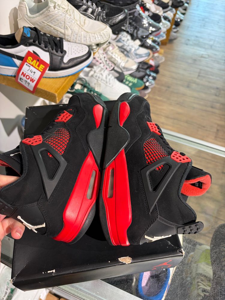 Jordan 4 Red Thunder UK 7.5 image 4