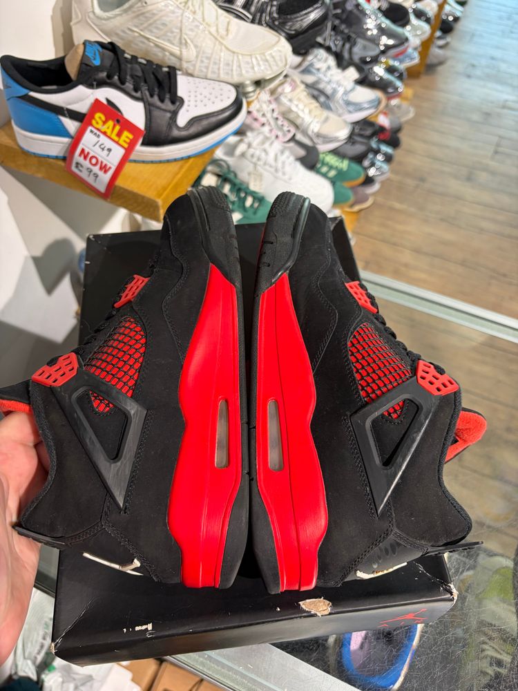 Jordan 4 Red Thunder UK 7.5 image 6