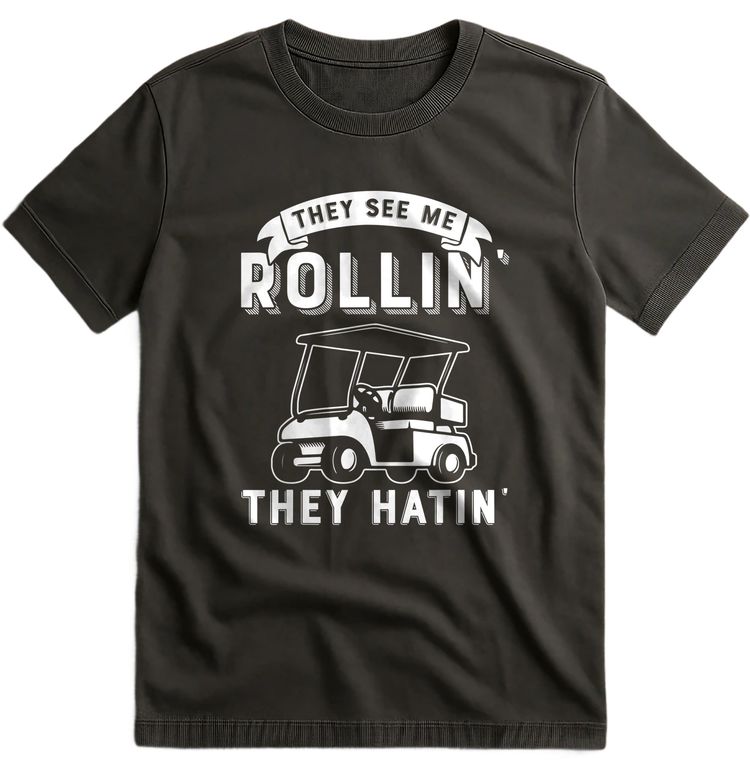 Rollin They Hatin 2 T Shirt image 5