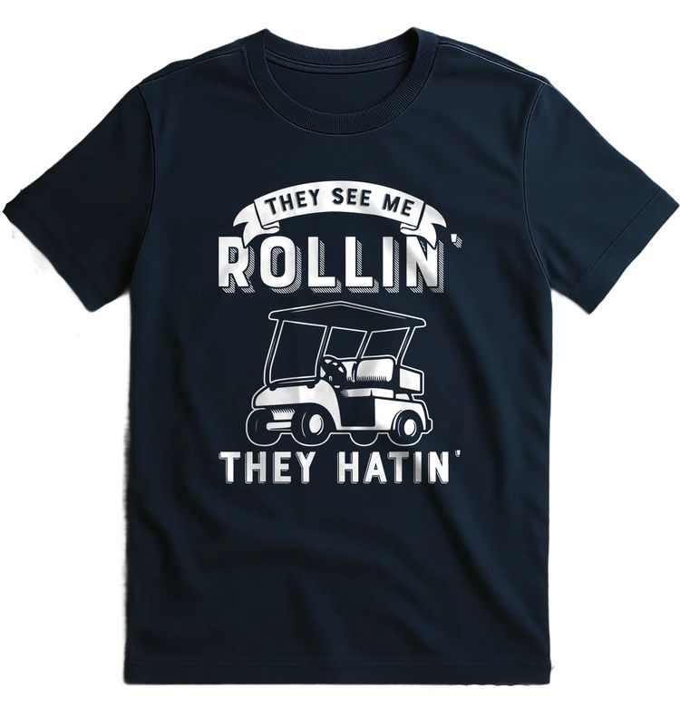 Rollin They Hatin 2 T Shirt image 3