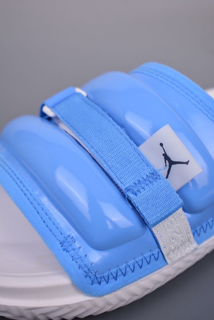 Jordan Blue And White Slide Sandals image 4