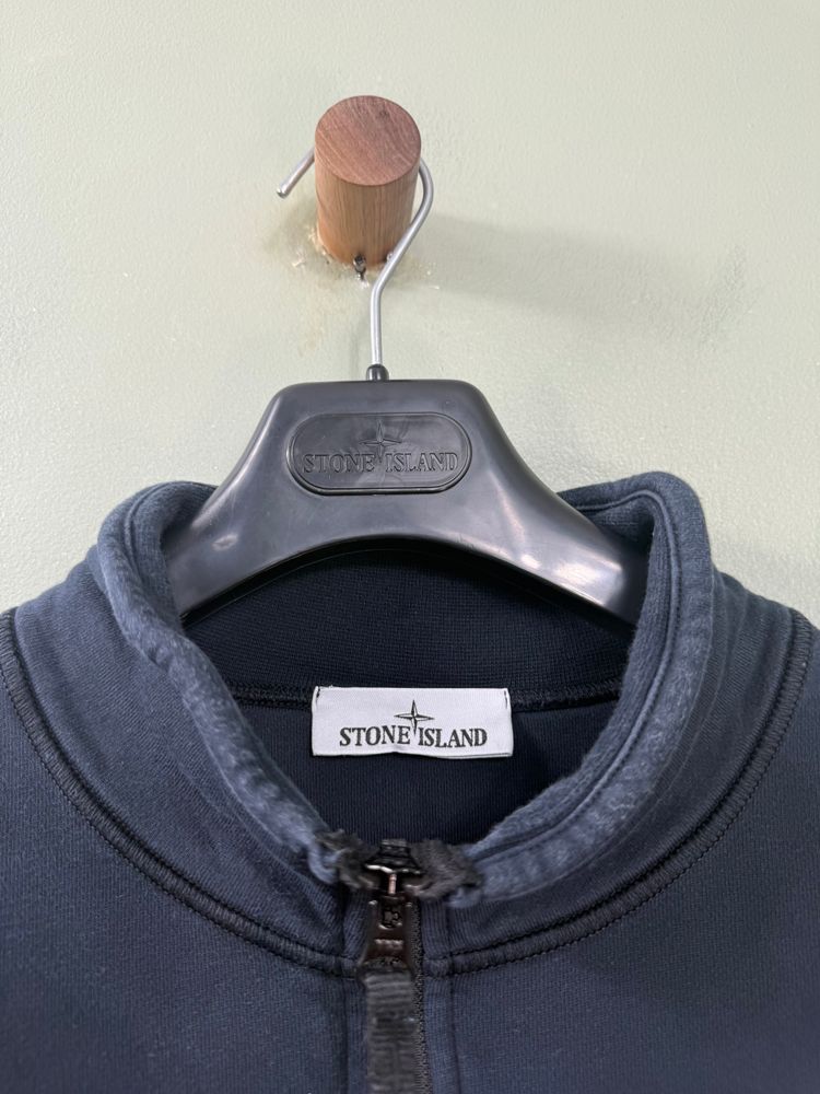 Immagine di Stone Island Navy 1/4 Zip Jumper 5