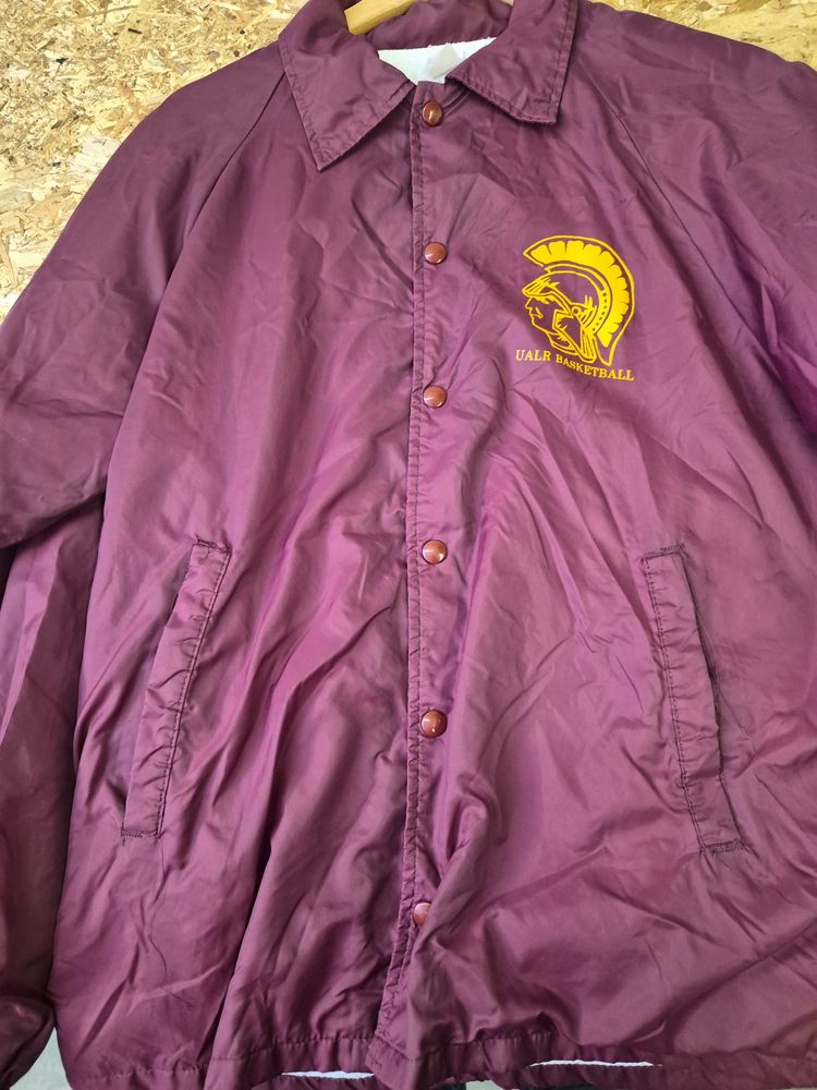 Maroon coach Jacket
