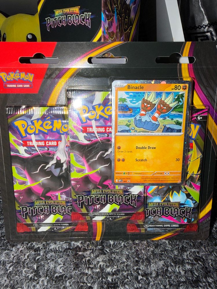 Pokémon Trading Card Game Mega Evolution Pitch Black Booster Pack