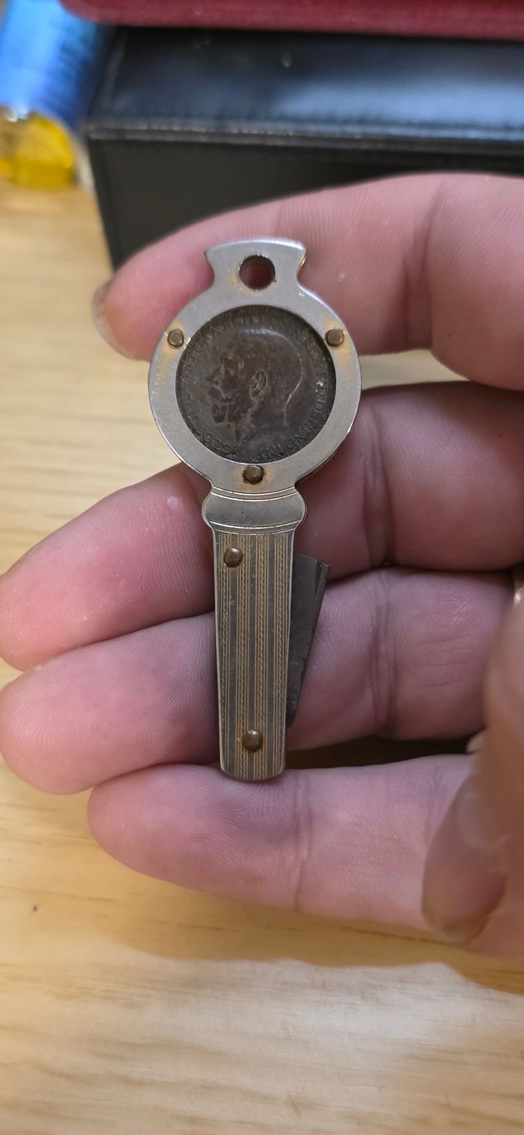 Coin Holder Keychain 2