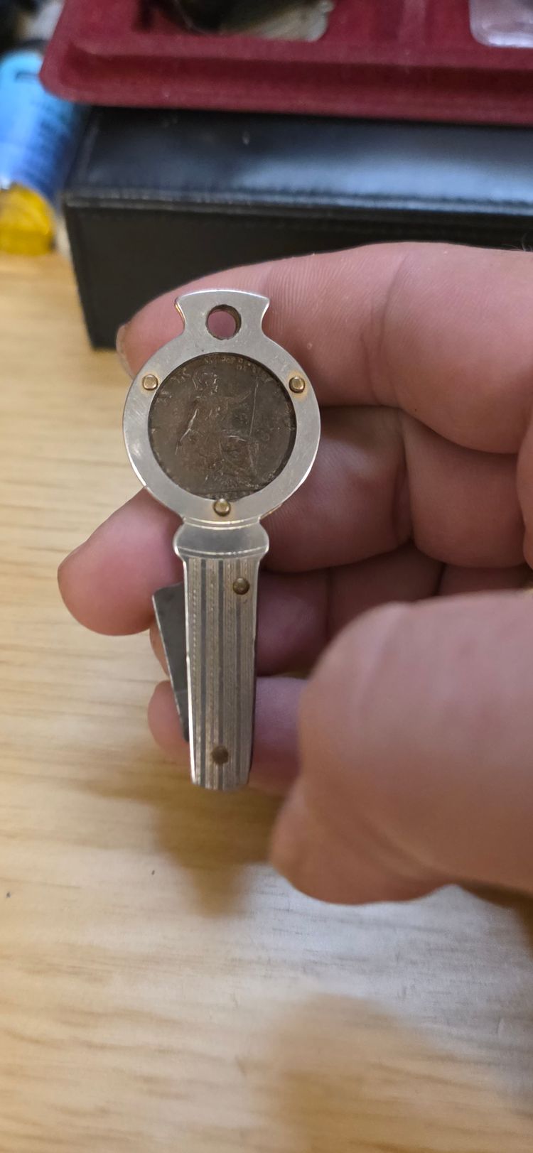 Coin Holder Keychain 5