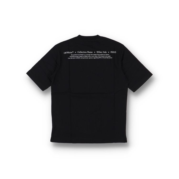 Off-White Black Caravaggio Boy Skate Oversized T-Shirt image 6