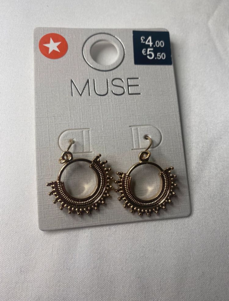 Other Muse Gold-Tone Hoop Earrings product image