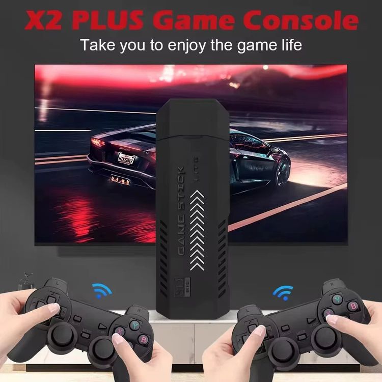 Video Game Console X2 Plus 256 GB GD10 4K Wireless Controller 58000 Games 50 Simulator Suitable for image 2