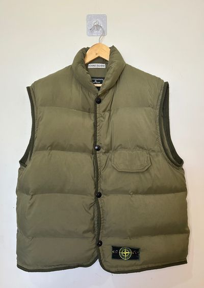 Stone Island 1994 Green Edge Badge Gilet