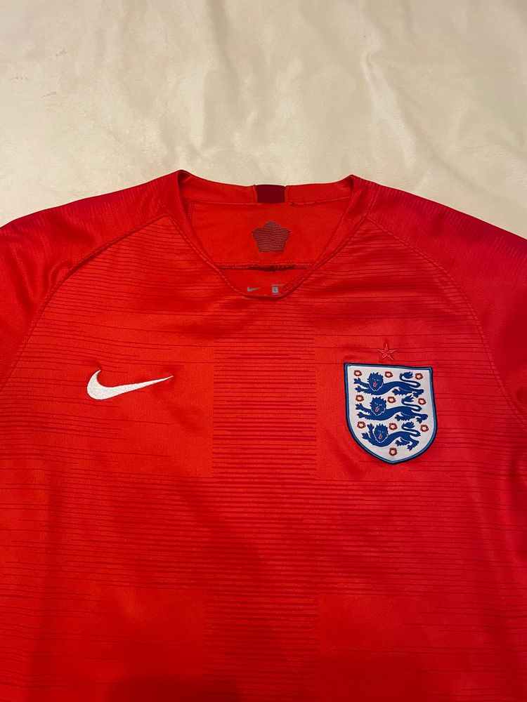 Nike England Red Football Jersey image 3
