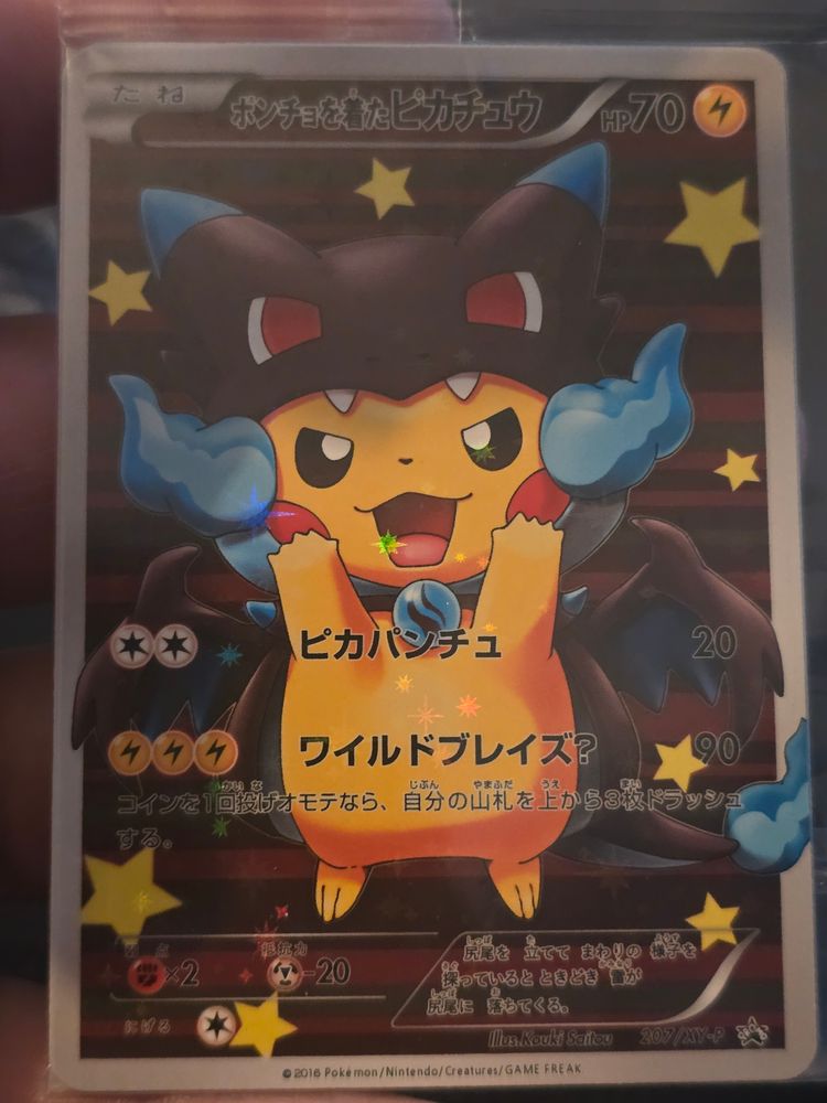 Pikachu charizard x poncho 2