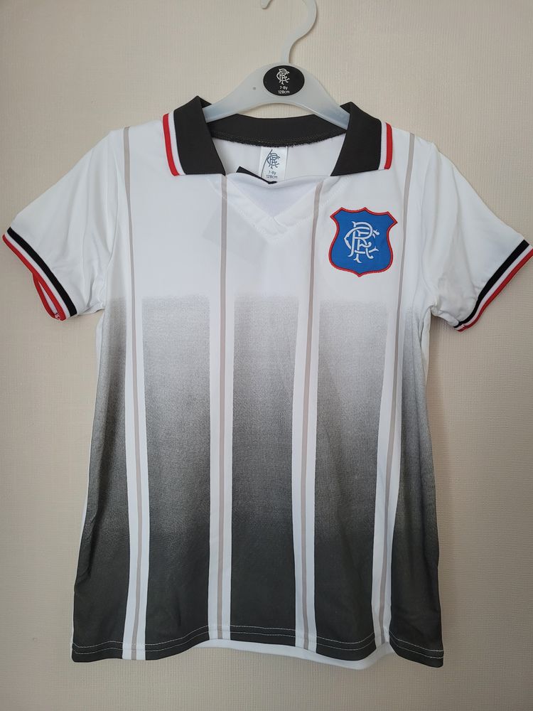 Rangers FC Castore Retro Away Shirt 1997 age 7-8  obraz 2