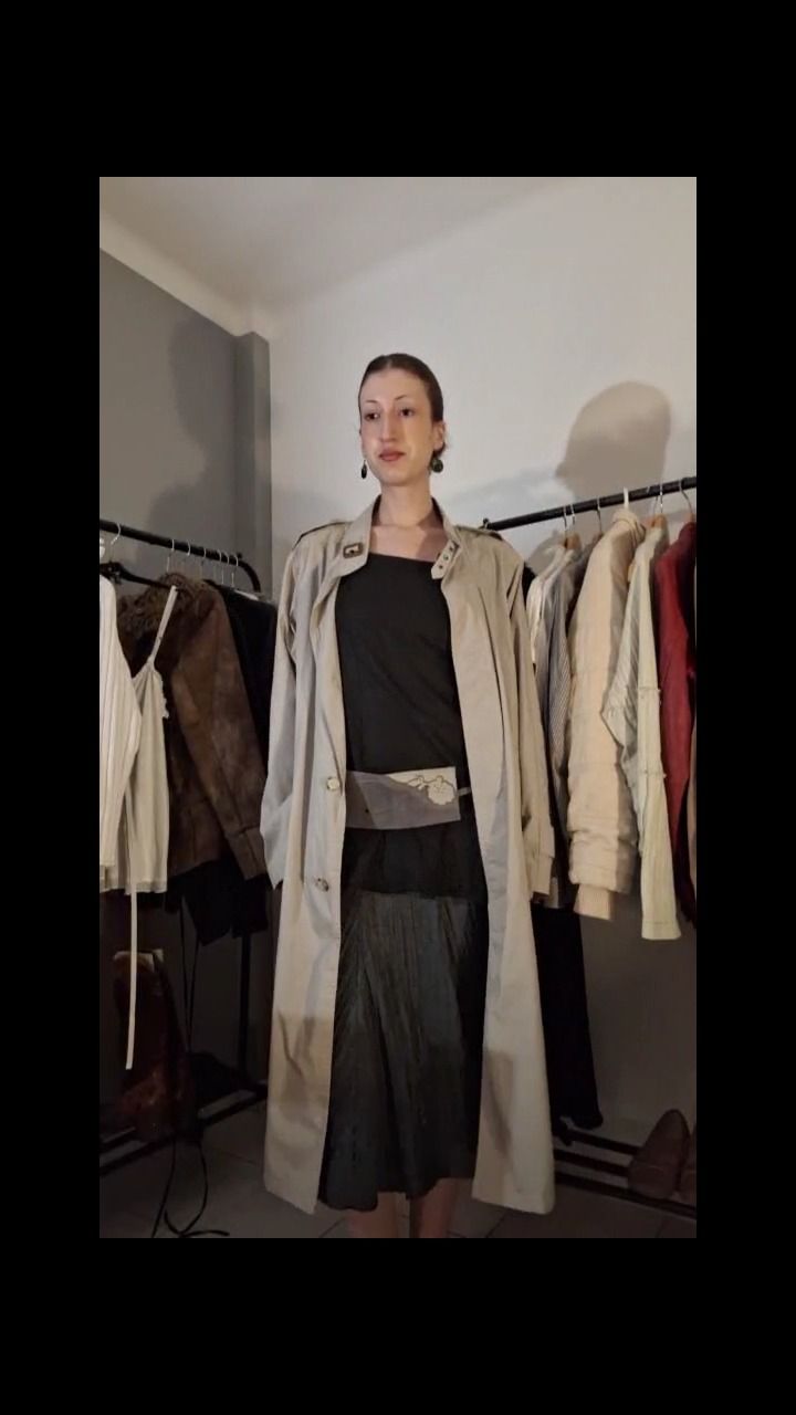 Other Grey/beige trench coat product image