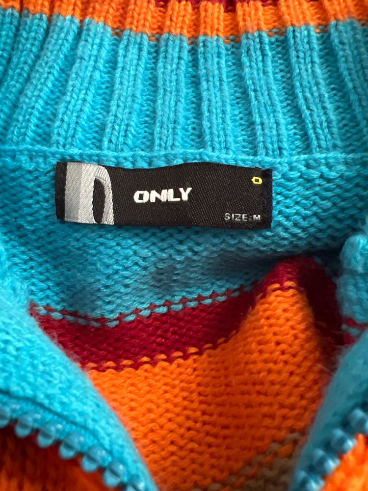 gilmore girls | medium rainbow striped zip jumper image 7