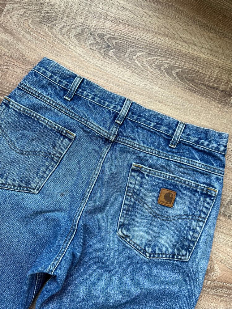 Vintage 00s Denim Carhartt Work Jeans (31) image 6