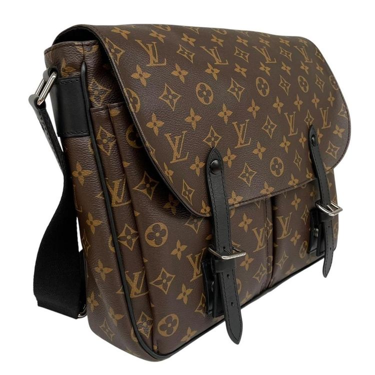 Immagine di Louis Vuitton Macassar Christopher Messenger Bag 6