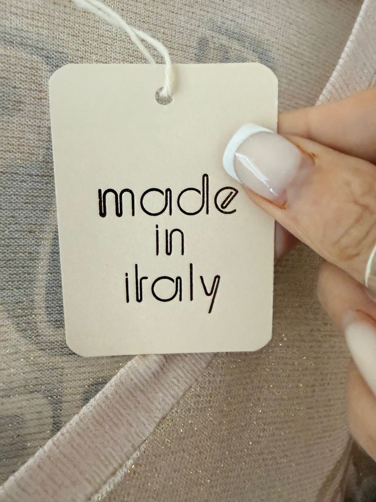 Immagine di Beige Dress With Leopard Print And Text 6