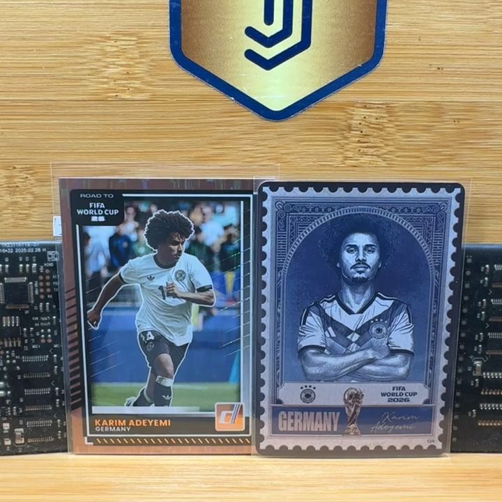 Bronze 56K x2 cards - Karim Adeyemi - Alemania - Stamp Card + Bronze product image
