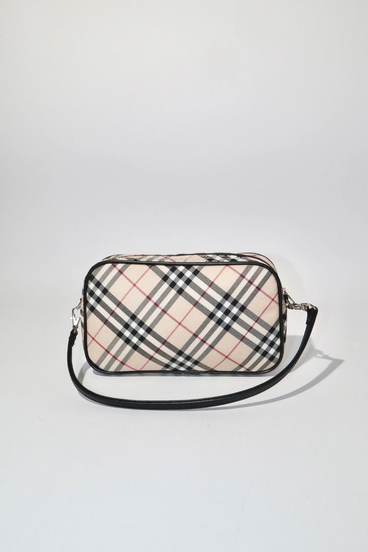 Burberry Burberry Pre-Loved Nova Check Clutch Bag (Beige) product image