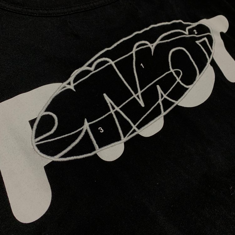 Off White Medium Worker Arrows Black Tee Virgil Abloh imagen 9
