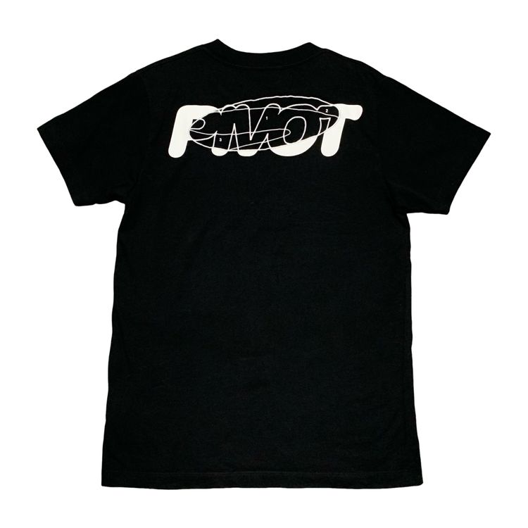 Off White Medium Worker Arrows Black Tee Virgil Abloh imagen 5