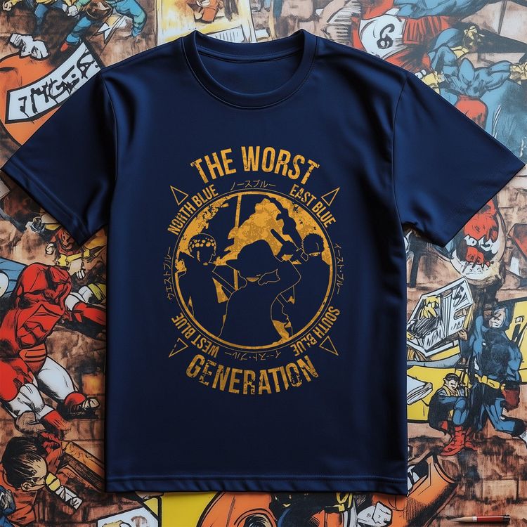 The Worst Generation T-shirt 6