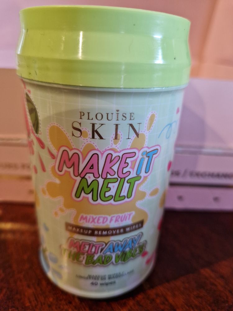 Plouise Skin Make It Melt Mixed Fruit Makeup Remover Wipes