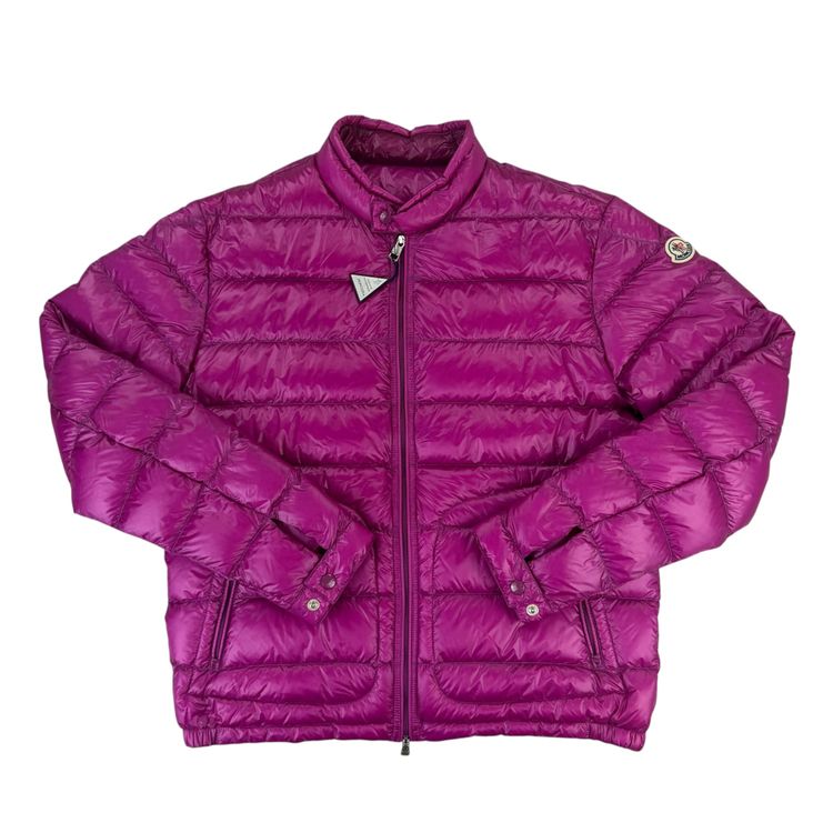 Moncler Acorus Men’s Purple Zip-up Jacket - Size 4