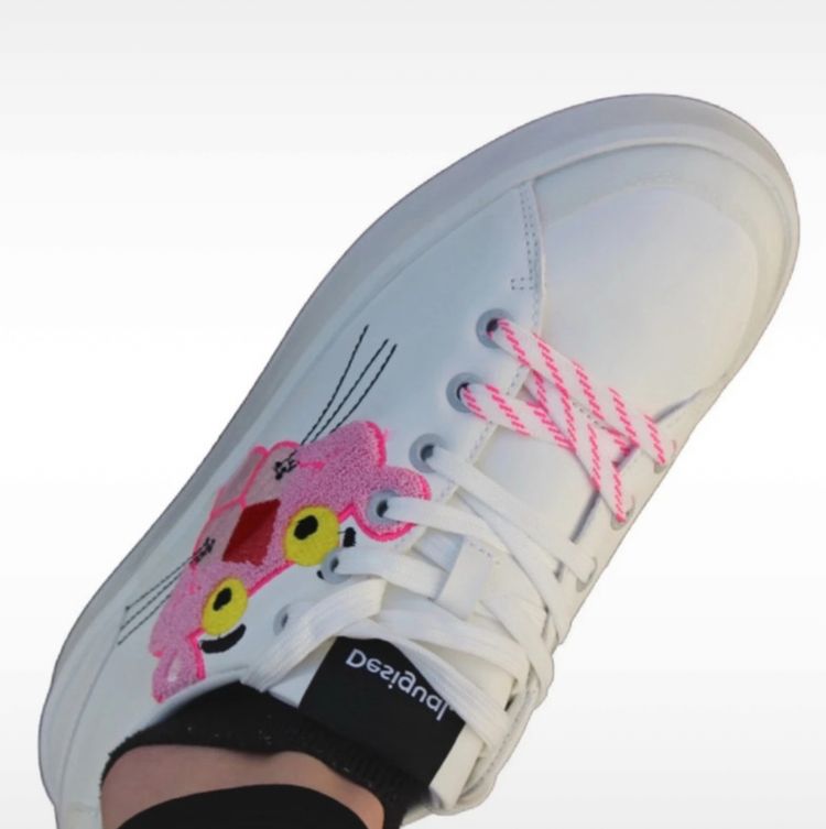 Desigual Desigual Pink Panther White Sneakers product image