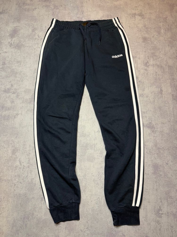 Adidas Navy Blue Track Pants Vintage Casual Basic