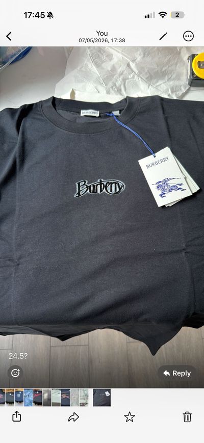 Burberry Bubble Black T-Shirt RRP £450