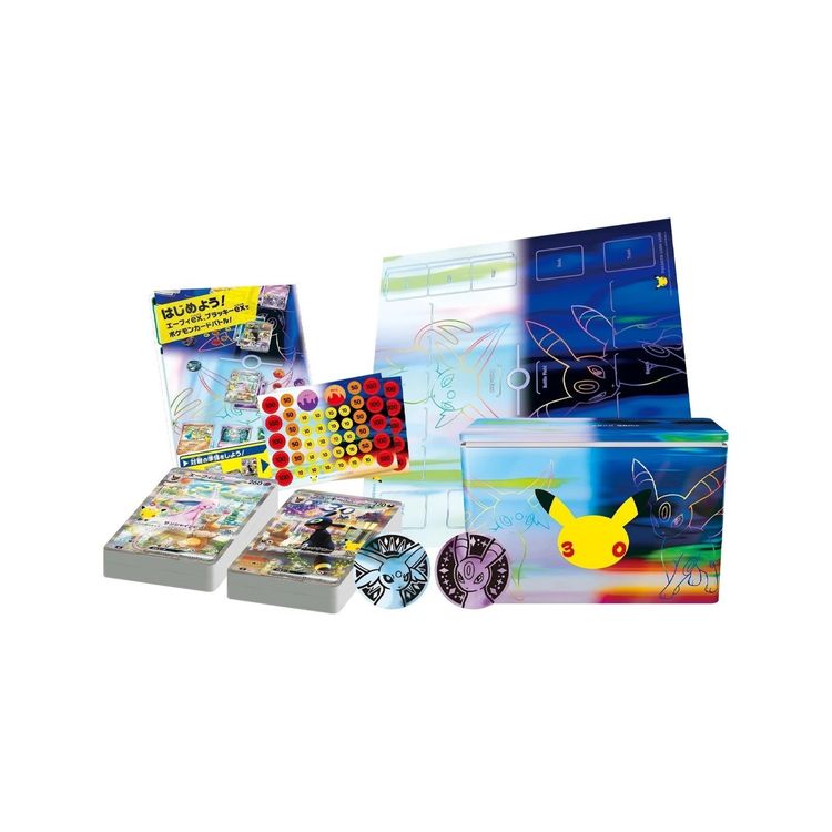 Pokemon TCG: 30th Celebration Premium Deck Set: Espeon & Umbreon Japanese image 3