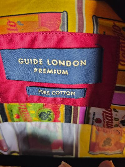 Guide London Printed Cotton Shirt