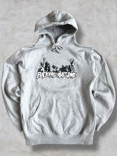 Fucking Awesome Grey Hoodie
