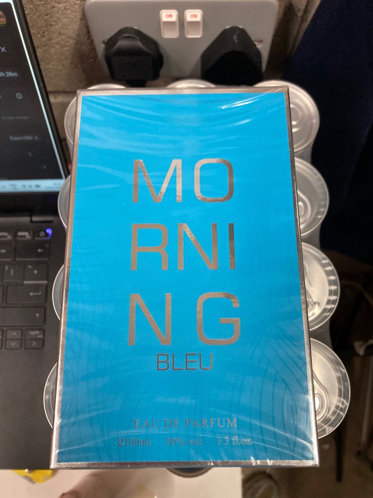 Morning Bleu Eau aftershave mens 100ml RRP £40
