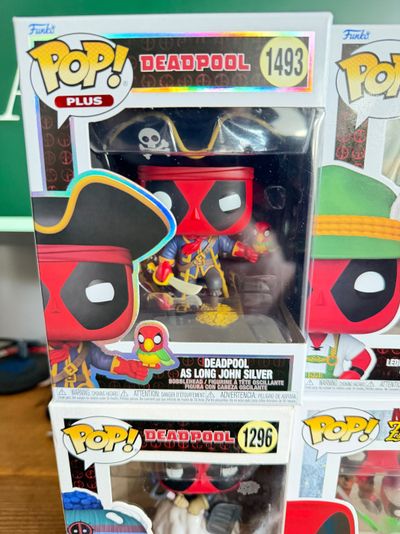 Funko Pop Deadpool As Long John Silver Figure