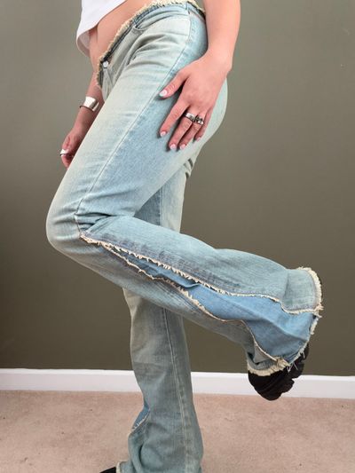 Killah Low Rise Flared Jeans (31) 4
