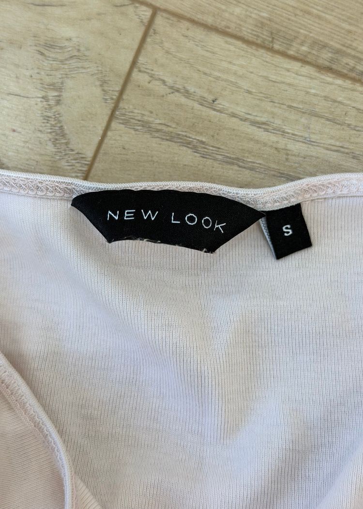 small white old label new look cami top imagen 7